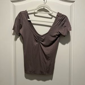 Forever 21 v neck cap sleeve, size S